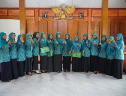 Maksimalkan Tugas, TP-PKK Desa Nglayang Gelar Rapat Rutin Bulanan