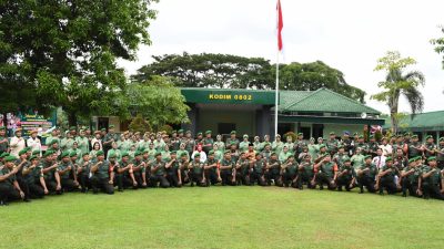 Selamat Datang Panglima Kodam V/ Brawijaya di Kodim 0802/Ponorogo