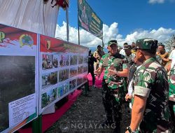 Pangdam V/Brawijaya Tinjau Lokasi Brigif TP dan Yonif TP serta Tinjau Jembatan Perintis Garuda